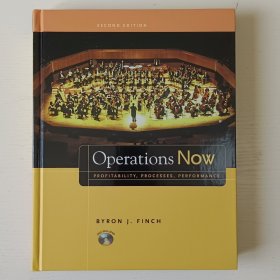 英文书 Operations now profitability, processes, performance 2nd edition 2006