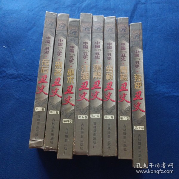 中国丑史（秘藏本）（大32开豪华精装）全10册缺9