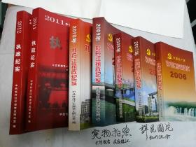 中国共产党牡丹江执政纪实（2006—2012）共计七本合售