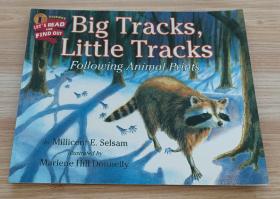 英文书 Big Tracks, Little Tracks: Following Animal Prints (Let's-Read-and-Find-Out Science, Stage 1) by Millicent E Selsam (Author), Marlene Hill Donnelly (Illustrator)