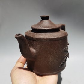 紫砂壶紫砂茶直筒壶 420cc