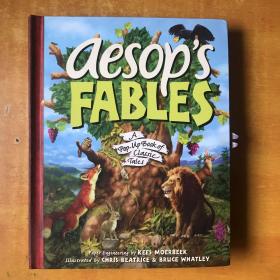 AESOP'S FABLES 伊索寓言 【立体折叠书 12开精装本 书名以图为准】