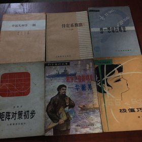 极值巧解、想一想错在哪里、矩阵对策初步、数学之夜明星-华蘅芳、平面几何学-圆、待定系数法