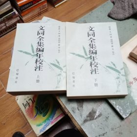 文同全集编年校注 上下