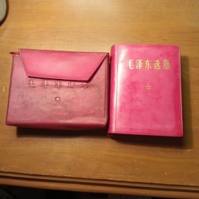带林题塑料盒套的毛泽东选集，合订一卷本，稀缺本