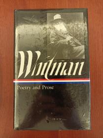 Walt Whitman: Poetry and Prose（布面精装）（实拍书影，国内现货）