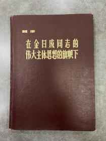 画册：在金日成同志的伟大主体思想的旗帜下