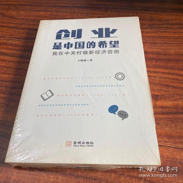 创业是中国的希望：我在中关村做新经济咨询