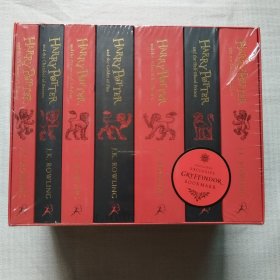 哈利波特学院版 1-7册套装 格兰芬多学院 平装版 Harry Potter Gryffindor Paperback 英文原版 JK Rowling JK罗琳