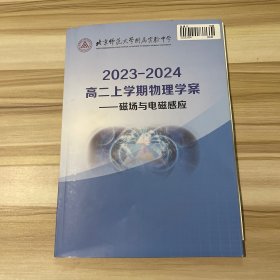 2023-2024高二上学期物理学案 磁场与电磁感应（附参考答案）