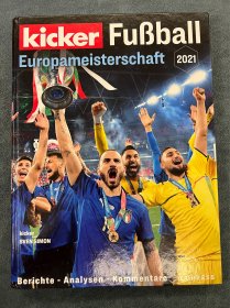 德国原版踢球者2021欧洲杯总结硬皮精装特刊