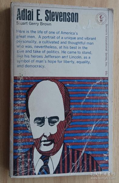 英文书 Adlai E. Stevenson, a short biography: The conscience of the country Mass Market by Stuart Gerry Brown (Author)