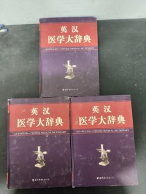 英汉医学大辞典（1-3册 全三册 3本合售）