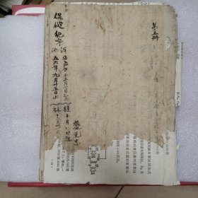 广西桂林已故著名老中医50年代悬壶济世处方（43筒子页手抄本）珍贵医药资料