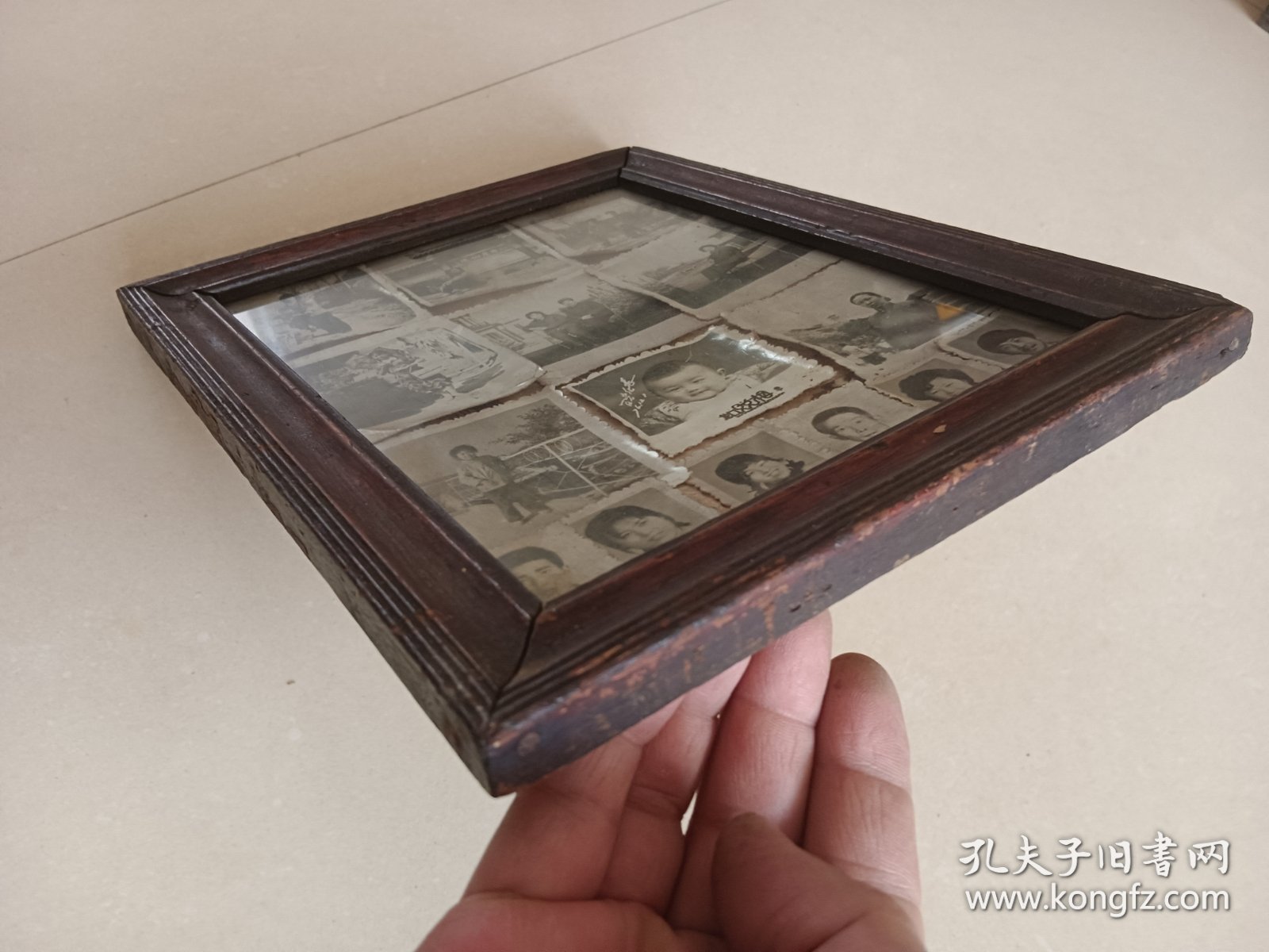 老相框老照片 一起价格 内框21.2×17.1可带玻璃不保破损