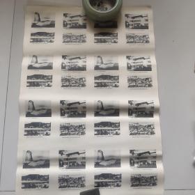 林彪坠机印刷照片(两开双面)。如图