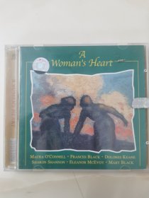 外文发烧CD: 发烧友至爱女声《A WOMAN S HEART 》（女人心）/ 爱尔兰民谣 六位著名女星演唱 / 碟片全新 首首好听 / 百利唱片出品 / 引进版 正版 / 有歌词页 / 单碟装