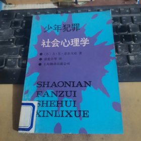 少年犯罪社会心理学