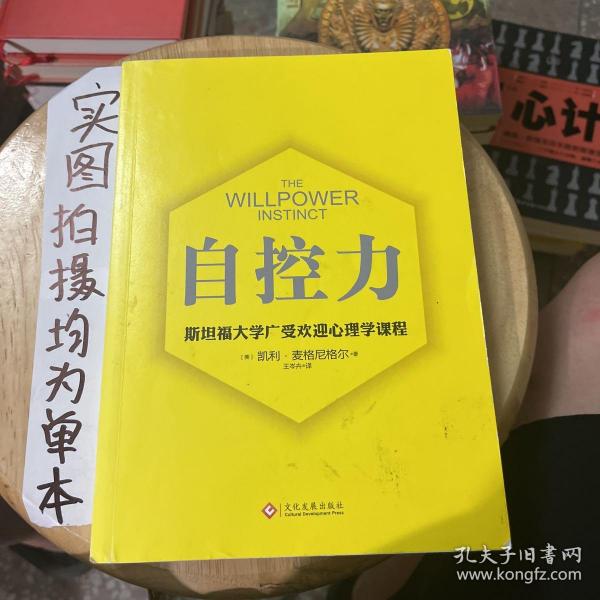 自控力 斯坦福大学广受欢迎心理学课程（新版）