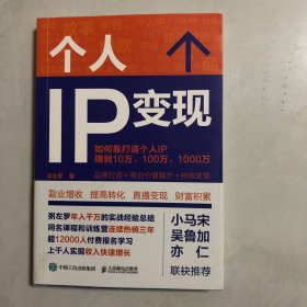 个人IP变现（7架）