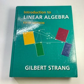 现货Introduction to Linear Algebra 5e 英文原版 线性代数 黑白印刷