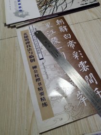 历代名碑名帖书法基础教程：玄秘塔碑技法与临创 柳公权楷书精要精练 实物如图