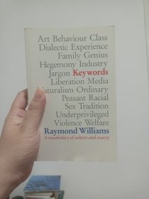 Keywords: A Vocabulary of Culture and Society