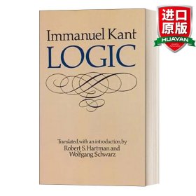 英文原版 Logic  康德 逻辑学讲义 英文版 进口英语原版书籍