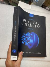 现货 Atkins' Physical Chemistry  英文原版 阿特金斯物理化学