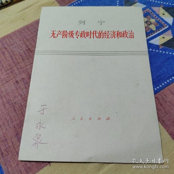 无产阶级专政时代的经济和政治