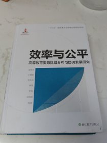 效率与公平：高等教育资源区域分布与协调发展研究