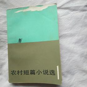 农村短篇小说选 第一集（82年1版1印）