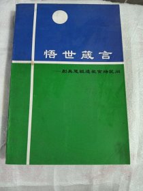 悟世箴言