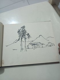 宿州画家白莲玉速写簿