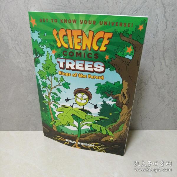 科学漫画系列Science Comics trees 儿童探索认知读物
