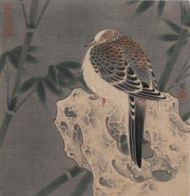 作者：张斯羽 年代：2024年 材质：绢本，已托底 尺寸：25×24cm 来源：画家本人，保真！ 张国振，字斯羽，号止堂。福建福州人。2017年毕业于中国美术学院，获学士学位。杭州国画院第七期创作员、福建省美术家协会会员、福州市美术家协会会员。