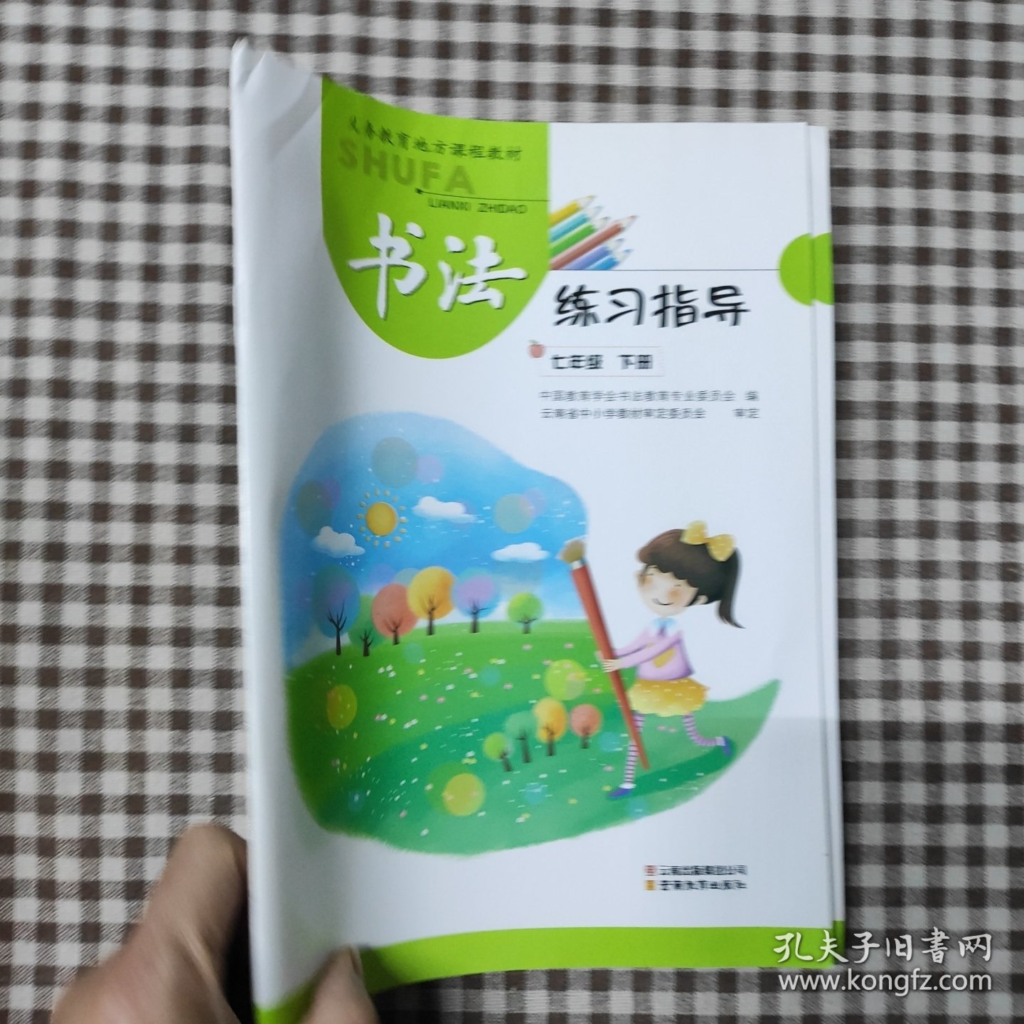 书法练习指导七年级下册(含毛笔字练习指导)