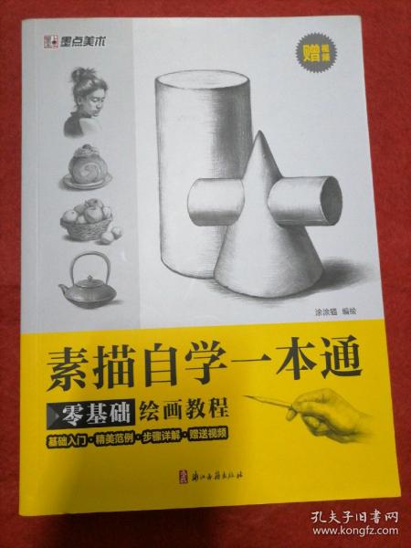 墨点美术零基础绘画教程素描自学一本通