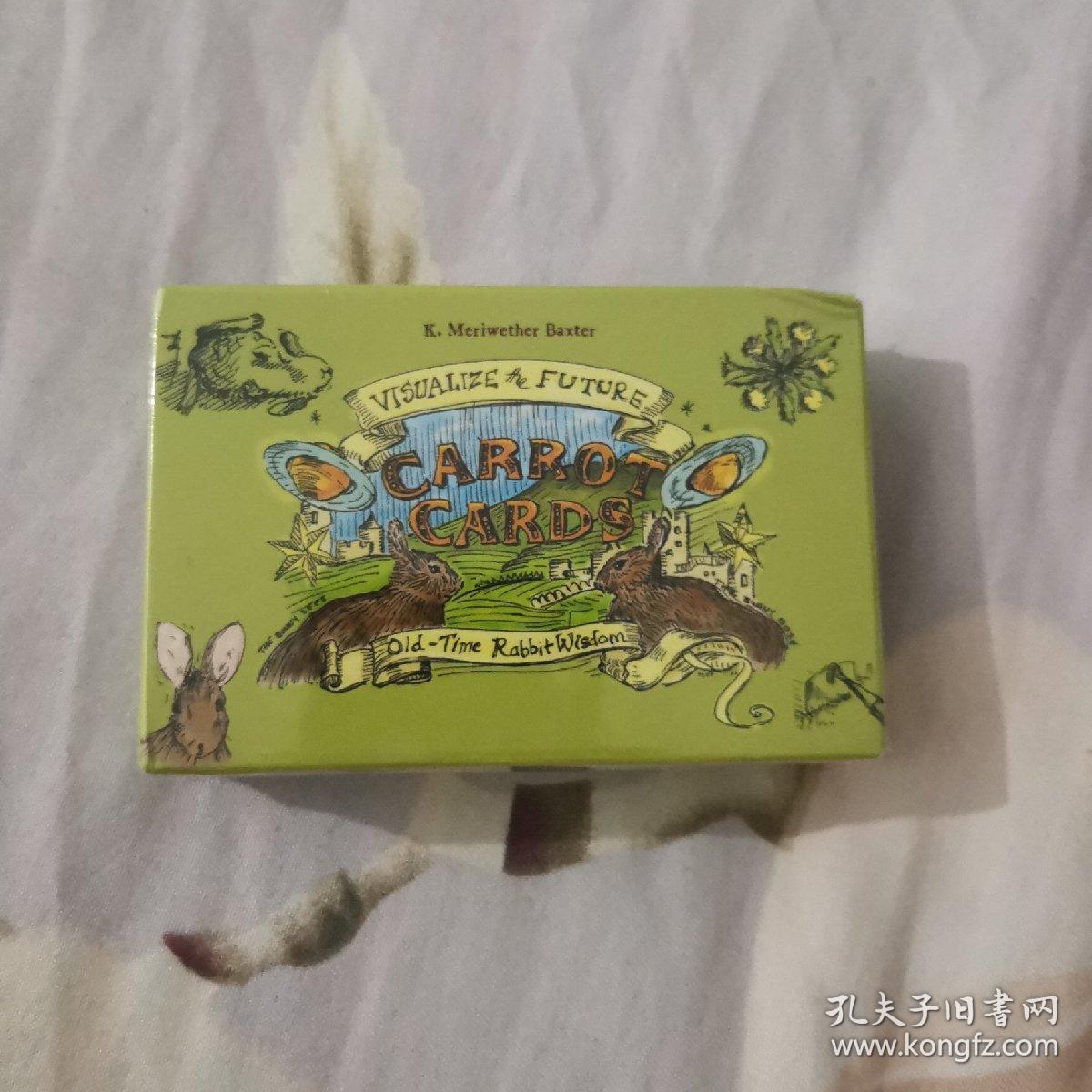 Carrot cards胡萝卜卡兔子智慧神谕卡牌原版