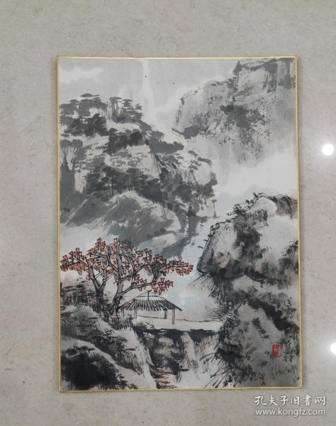 当代名家，苏州，沈民义，卡板一页