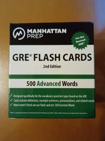 500 Advanced Words：GRE Vocabulary Flash Cards