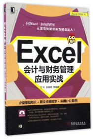 Excel会计与财务管理应用实战