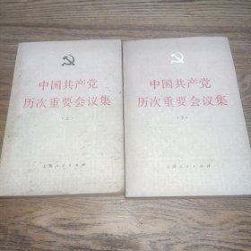 中国共产党历次重要会议集 上下