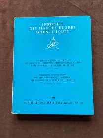 INSTITUT DES HAUTES ETUDES SCIENTIFIQUES 1970 PUBLICATIONS MATHEMATIQUES ,N'39（精装）