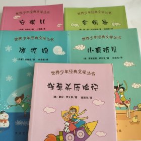 世界少年经典文学丛书：《洋葱头历险记》《安琪儿》《冰姑娘》《金钥匙》《小鹿班贝》5册合售