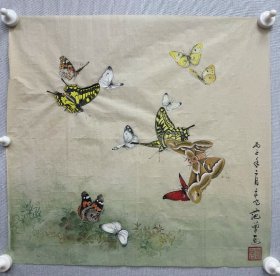 范曾工笔画 应该是重名，但是这幅画确实是一副非常棒的好画