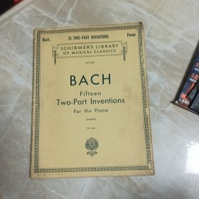 SCHIRMER'S LIBRARY OF MUSICAL CLASSIC BACH