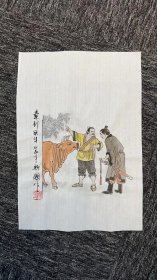 张新国老师连环画封面画一组，价格是单幅的价