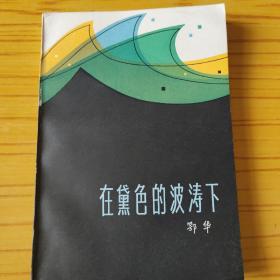 在黛色的波涛下 作者签赠本