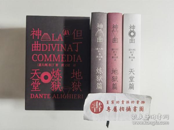 神曲（三卷本 权威底本意大利语直译 保留原著固有行数 4000条注释无障碍阅读 附赠汉意双语朗诵音频 意大利使馆文化处推荐）